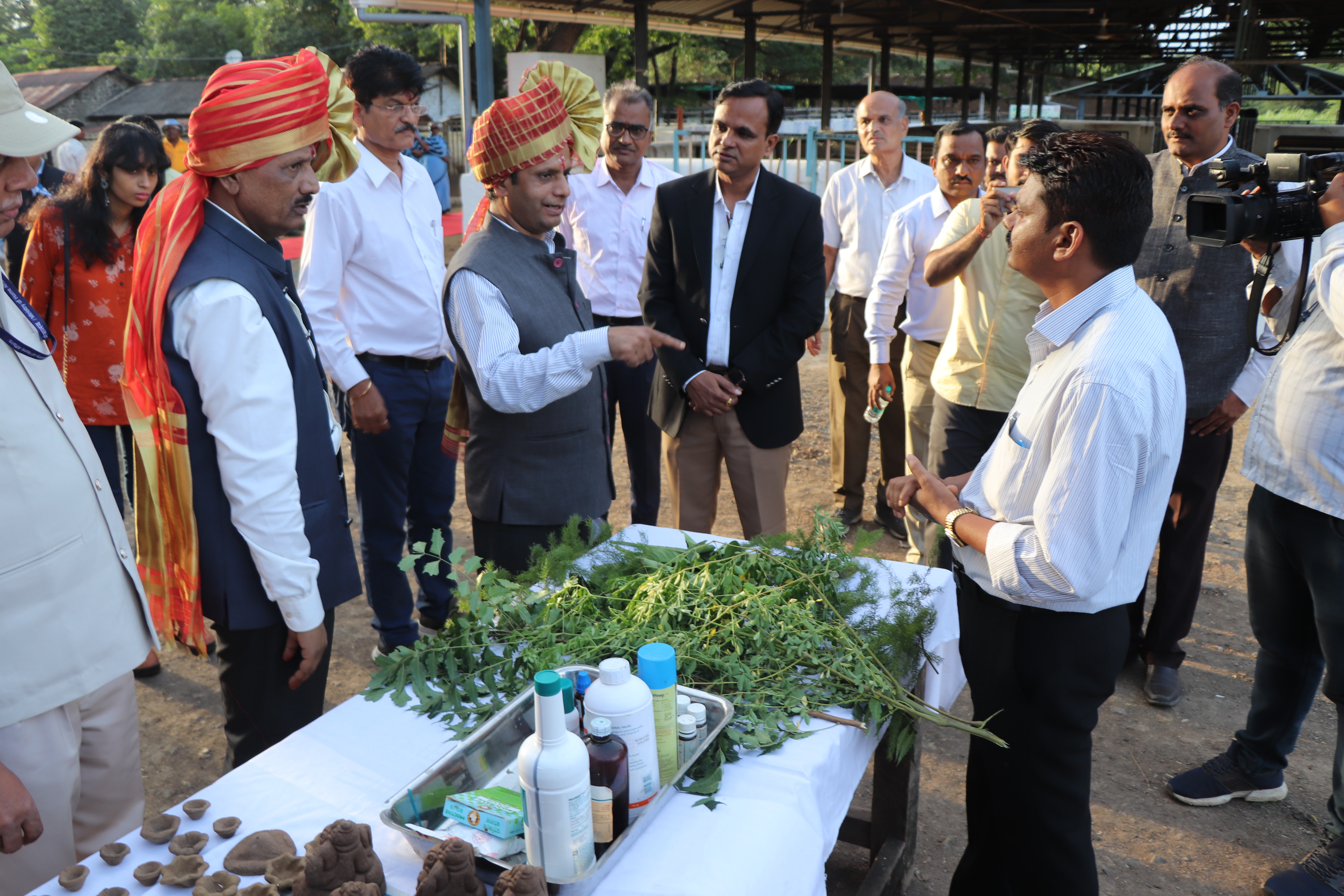 Hon Dr. Himanshu Pathak DG,ICAR visit to College of Agriculture, Pune 21-8-2023