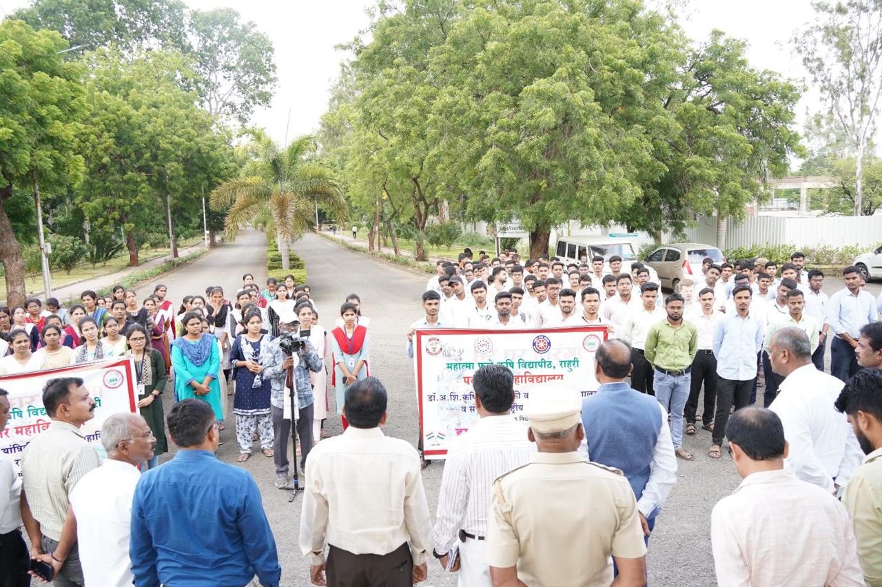 Har Ghar Tiranga: A Nations Pride, Waving in our University