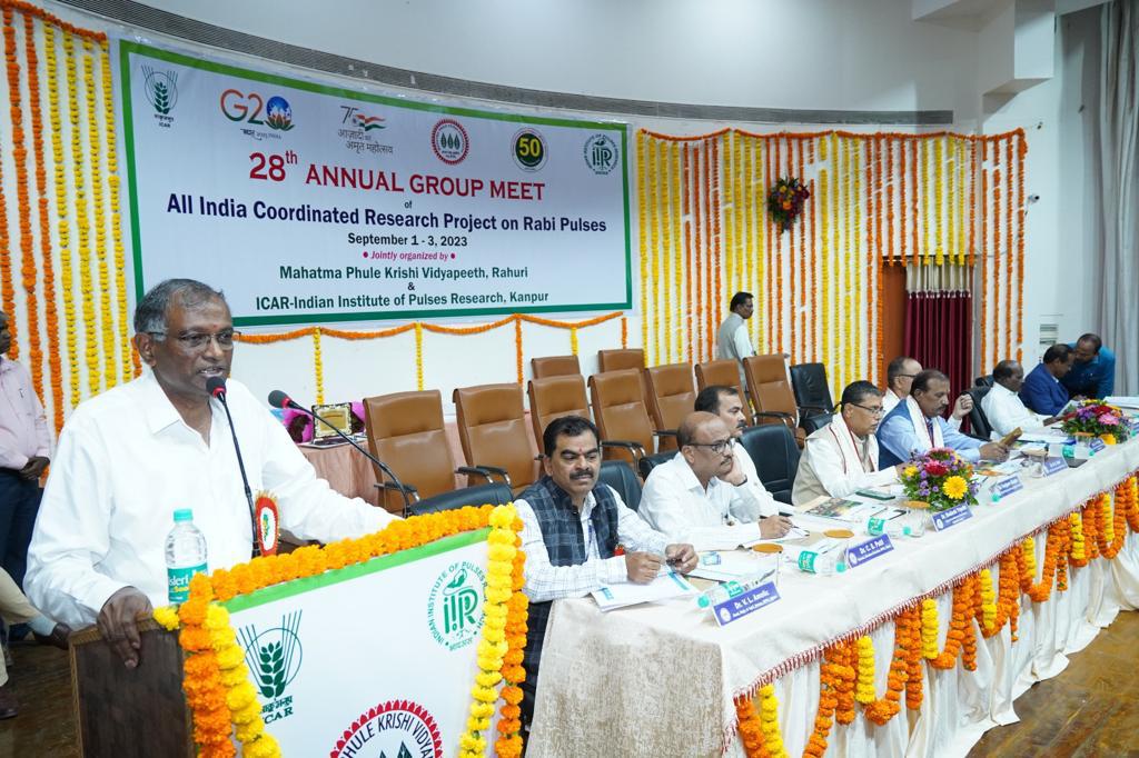 28th Annual Group Meet of AICRP on Rabi Pulses 1-3 Sept., 2023