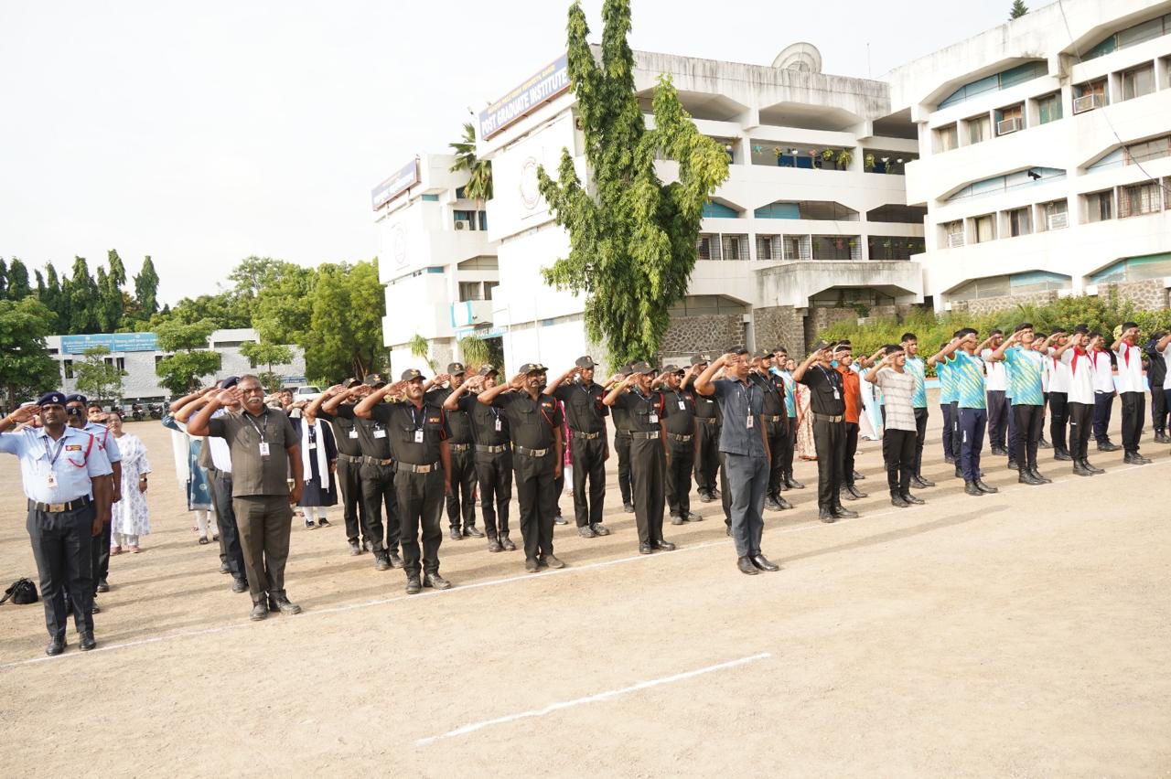 Har Ghar Tiranga: A Nations Pride, Waving in our University