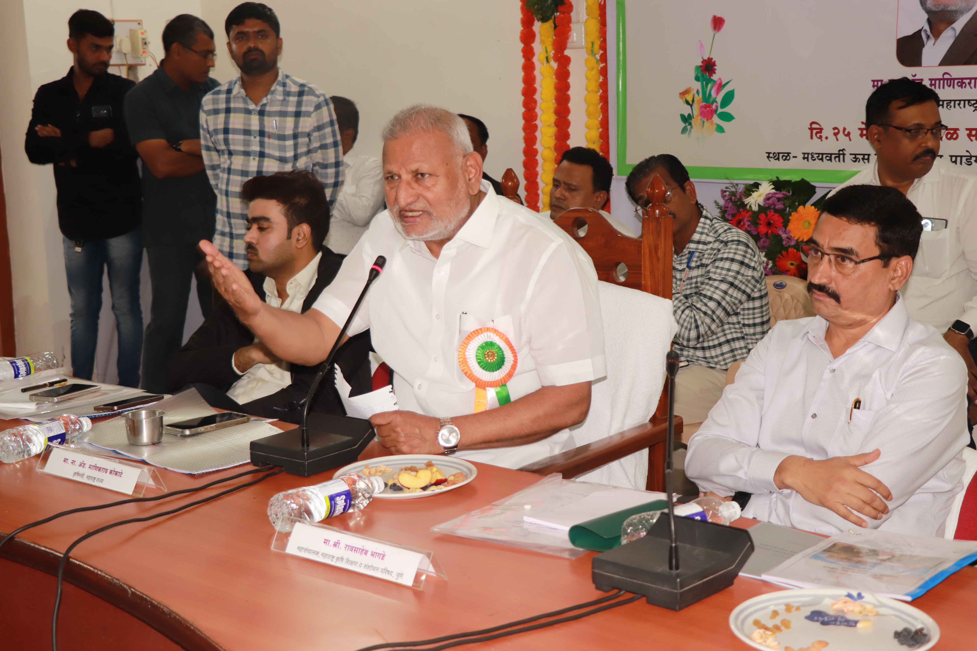 Empowering Sugarcane Innovation: Hon’ble Agril. Minister Shri Adv. Manikrao Kokate Visits CSRS, Padegaon – 25 May 2025