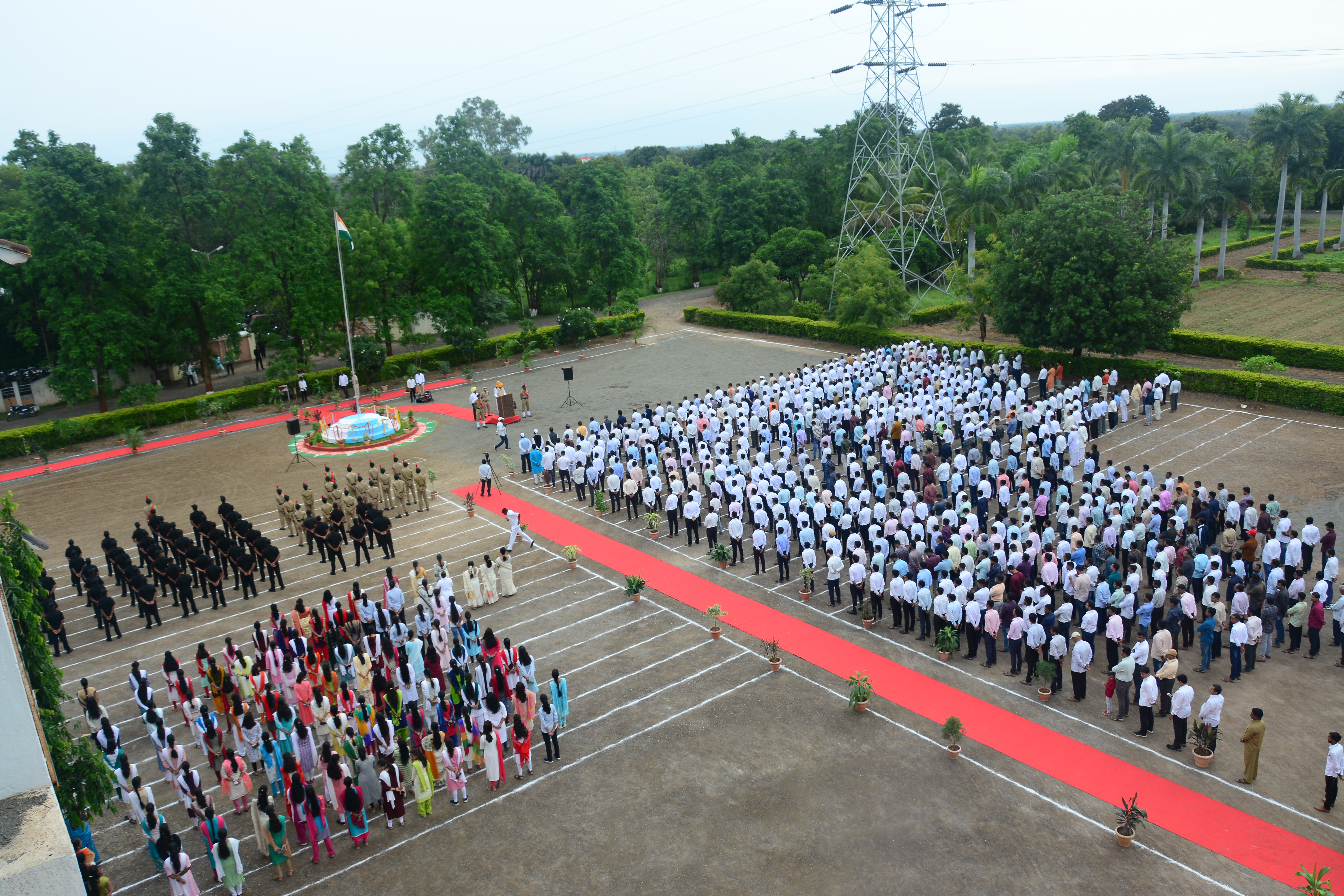 76th Independence Day Celebrated at MPKV, Rahuri