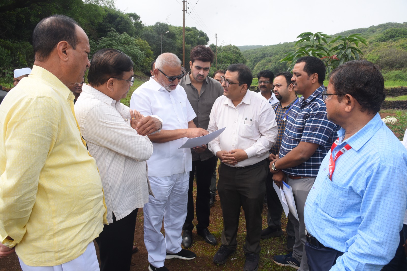 Hon’ble Shri Adv. Manikrao Kokate Lays Foundation Stone for Guest House at Regional Wheat Rust Research Station – 12/06/2025