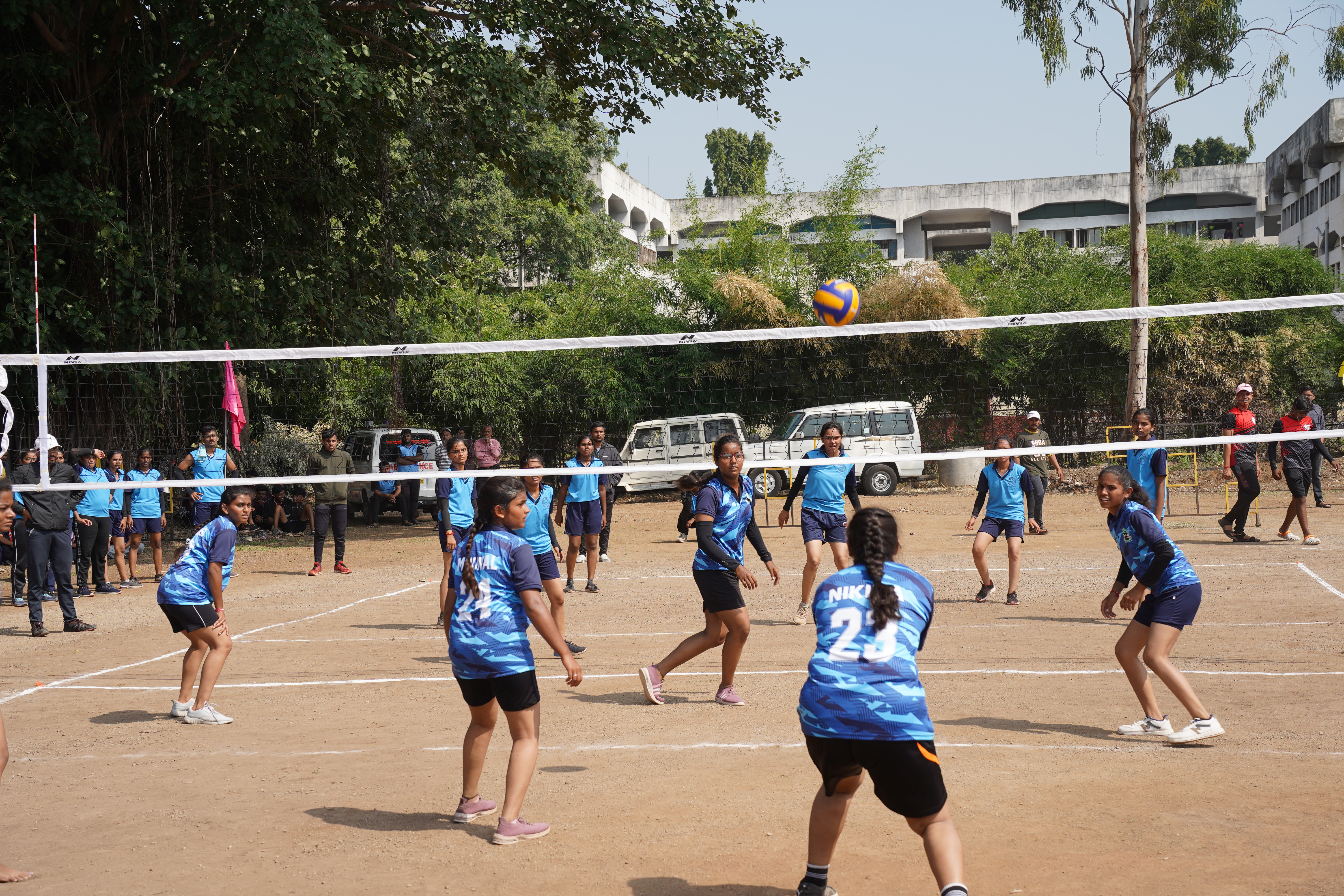 Intercollegiate Volleyball sports organized:19-20 September, 2024